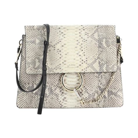 chloe faye day bag dupe|chloe faye python bag.